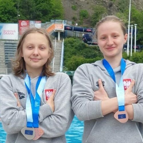 Zuzanna Denisiewicz i Alicja Rodziewicz z medalami w Pradze